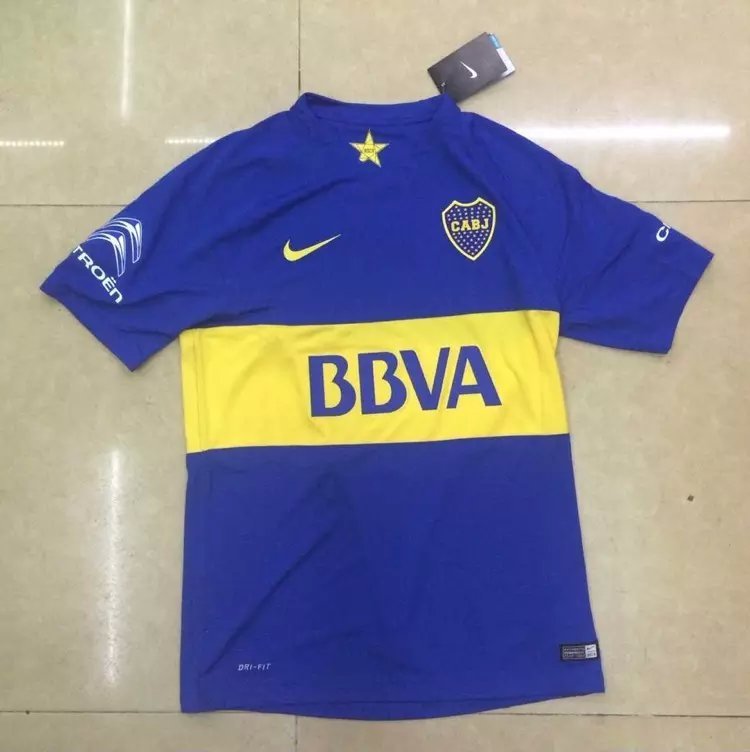 Boca Juniors 2015-16 Home Soccer Jersey